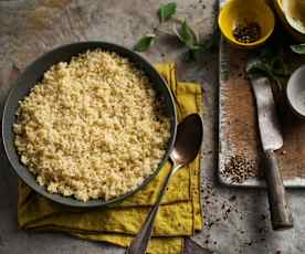 Gotowanie 300 g kaszy bulgur