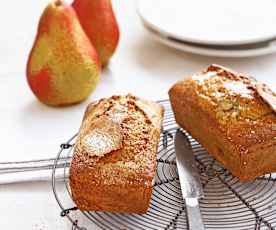 Cake aux poires très épicé