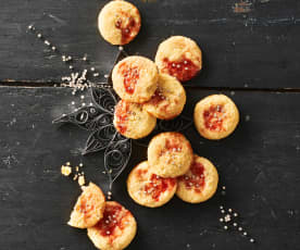 Erdbeer-Swirl-Cookies