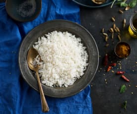 White basmati rice 