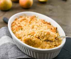Apple crumble