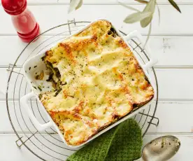 Grünkohl-Lasagne