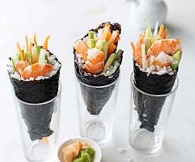 Temaki sushi