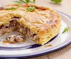 Mushroom pie