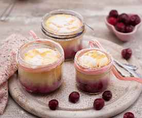 Serniczki z wiśniami