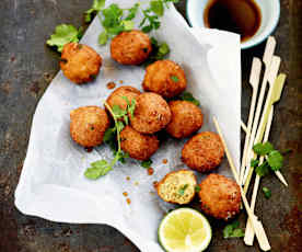 Croquettes de poisson à la thaïe