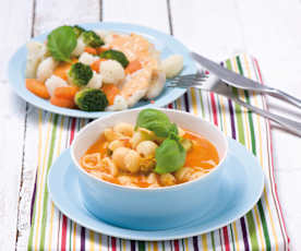 Zupa jarzynowa i danie na Varomie