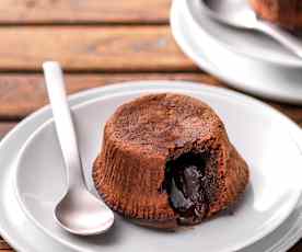 Tortino di cioccolato con cuore morbido 