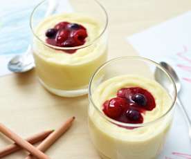Sahne-Grießpudding