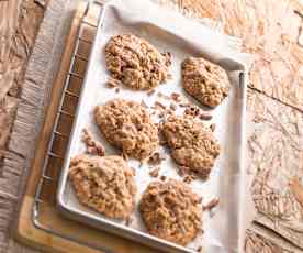 Galletas con chispas de chocolate