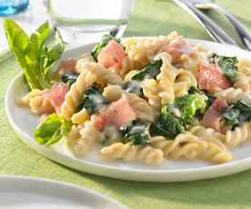 Sos szpinakowo-śmietanowy