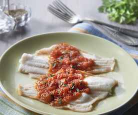 Platessa al pomodoro