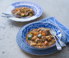 Lamb and quinoa stew