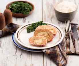 Rolada mięsna z serem żółtym i boczkiem na Varomie