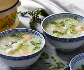 Summer seafood soup