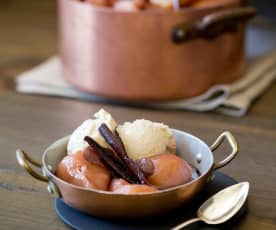 Spiced Red Wine Pears