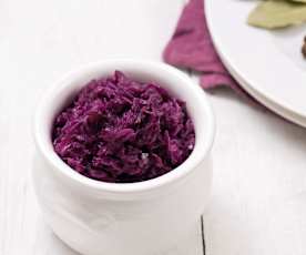 Kapusta czerwona na ciepło