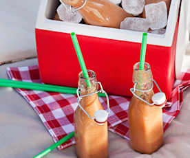 Gazpacho de tomate y albahaca