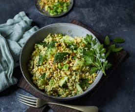 Veganer Brokkoli-Couscous-Salat