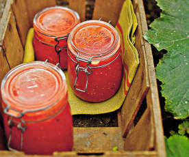 Coulis de tomates aux herbes de Provence