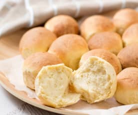 Soft butter rolls