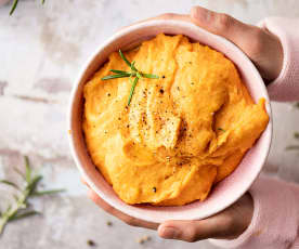 Rosemary Mashed Root Vegetables