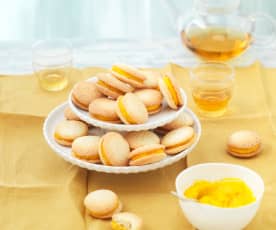 Macarons à la mangue sans sucre