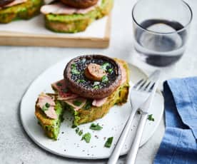 Green bread and mushrooms (Diabetes)