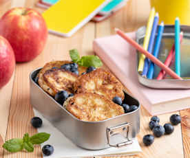 Placki z serka wiejskiego