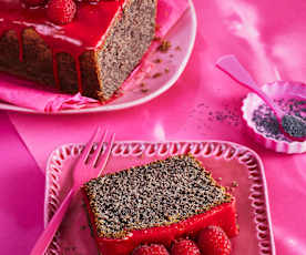 Himbeer-Mohn-Kastenkuchen
