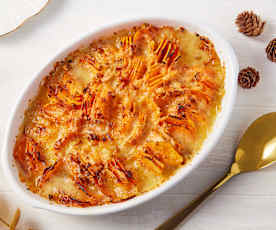 Butternut Squash and Smoked Gouda Gratin