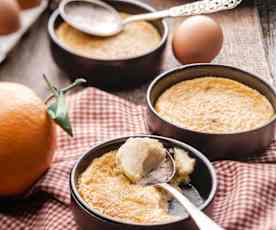 Crème brûlée butternut et orange