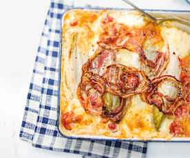 Gratin d'endives à l'italienne