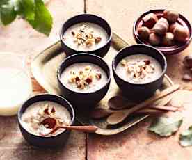 Balwza (crème tunisienne aux noisettes)