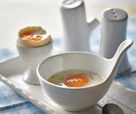 Kopitiam Style Soft Boiled Eggs
