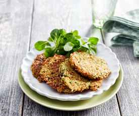 Reis-Zucchini-Puffer