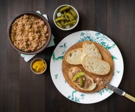 Mixed meat rillettes