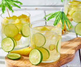 Gin tonic infusé à l'ananas