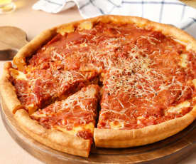 Classic Deep Dish Pizza