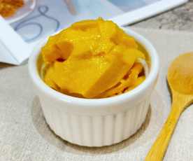 Mango sorbet