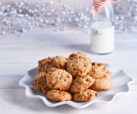 Maple Bacon Toffee Cookies