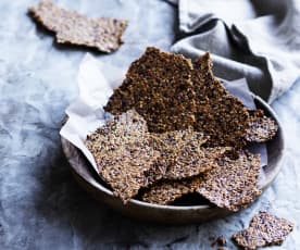 Seeded sheet crackers (Toddlers and beyond)