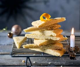 Kardamom-Orangen-Shortbread