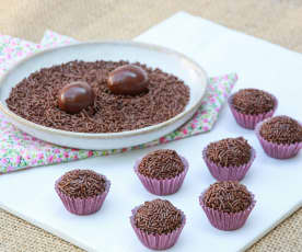 Brigadeiro de chocolate (de enrolar)