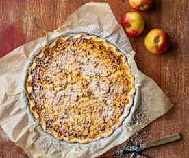 Tarte aux pommes râpées