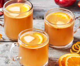 Maple-Buttered Rum Cider