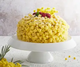 Torta mimosa (vegan)