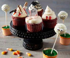 Red Velvet Cupcakes and Cake Pops