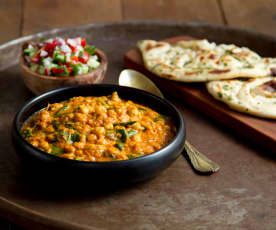 Curry di ceci e pomodoro (Rogan Josh curry)