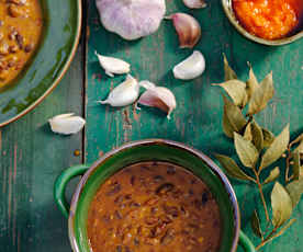 Feijão de óleo de palma